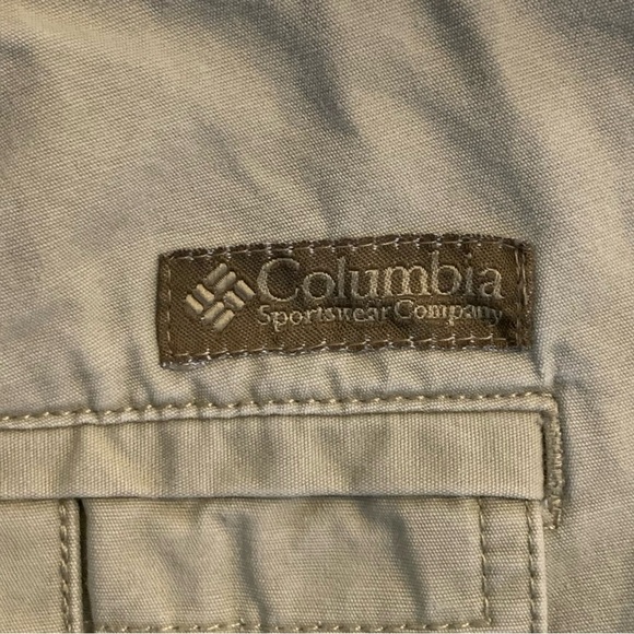 Columbia Men’s 36x32 Utility Canvas Cotton Pants Light Khaki Outdoor Workwear - Picture 7 of 16